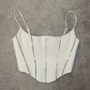 Oh Polly rhinestone corset